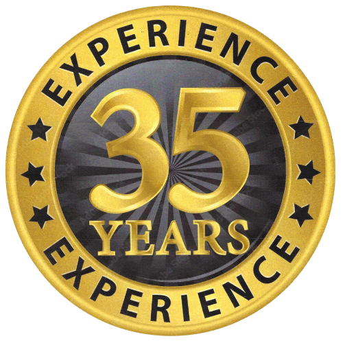 Experience 35 Years